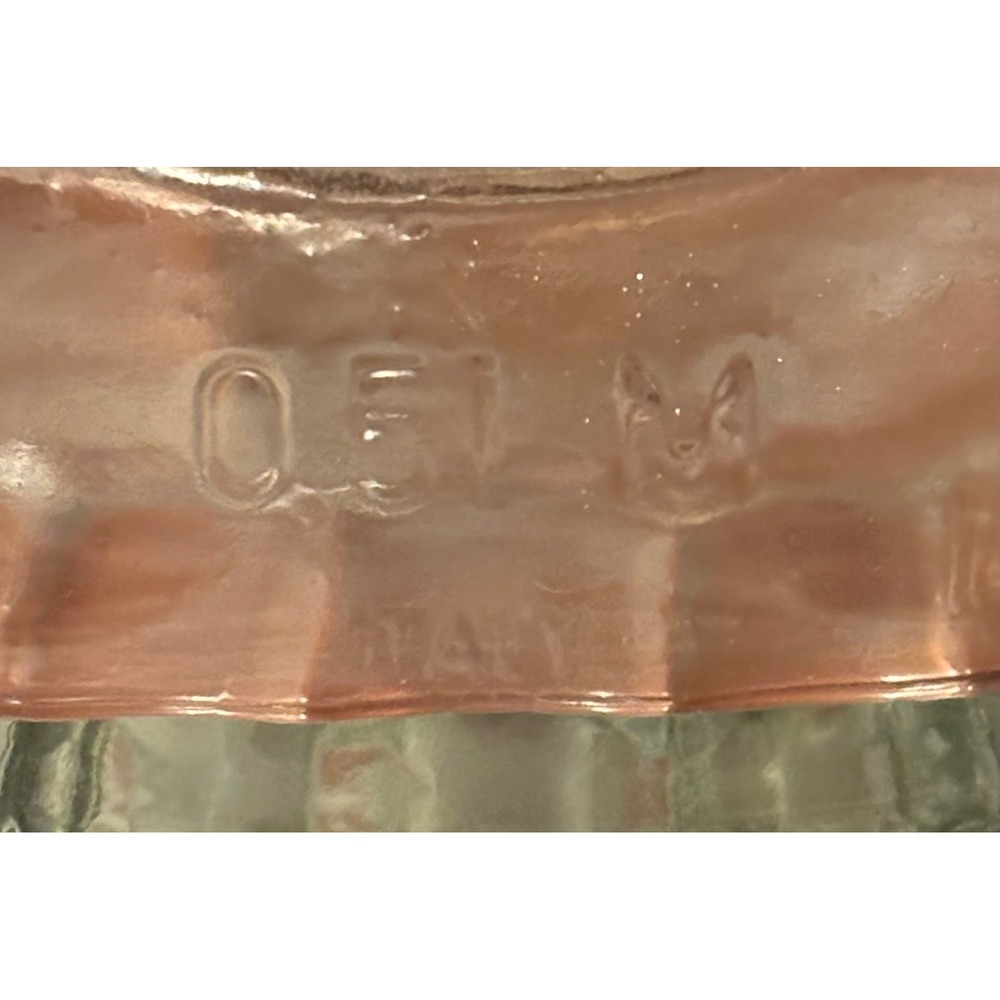 Javit Crystal Clipper Collection Etched Sailing Ship Flask‎ Decanter 16oz Italy - Picture 6 of 6